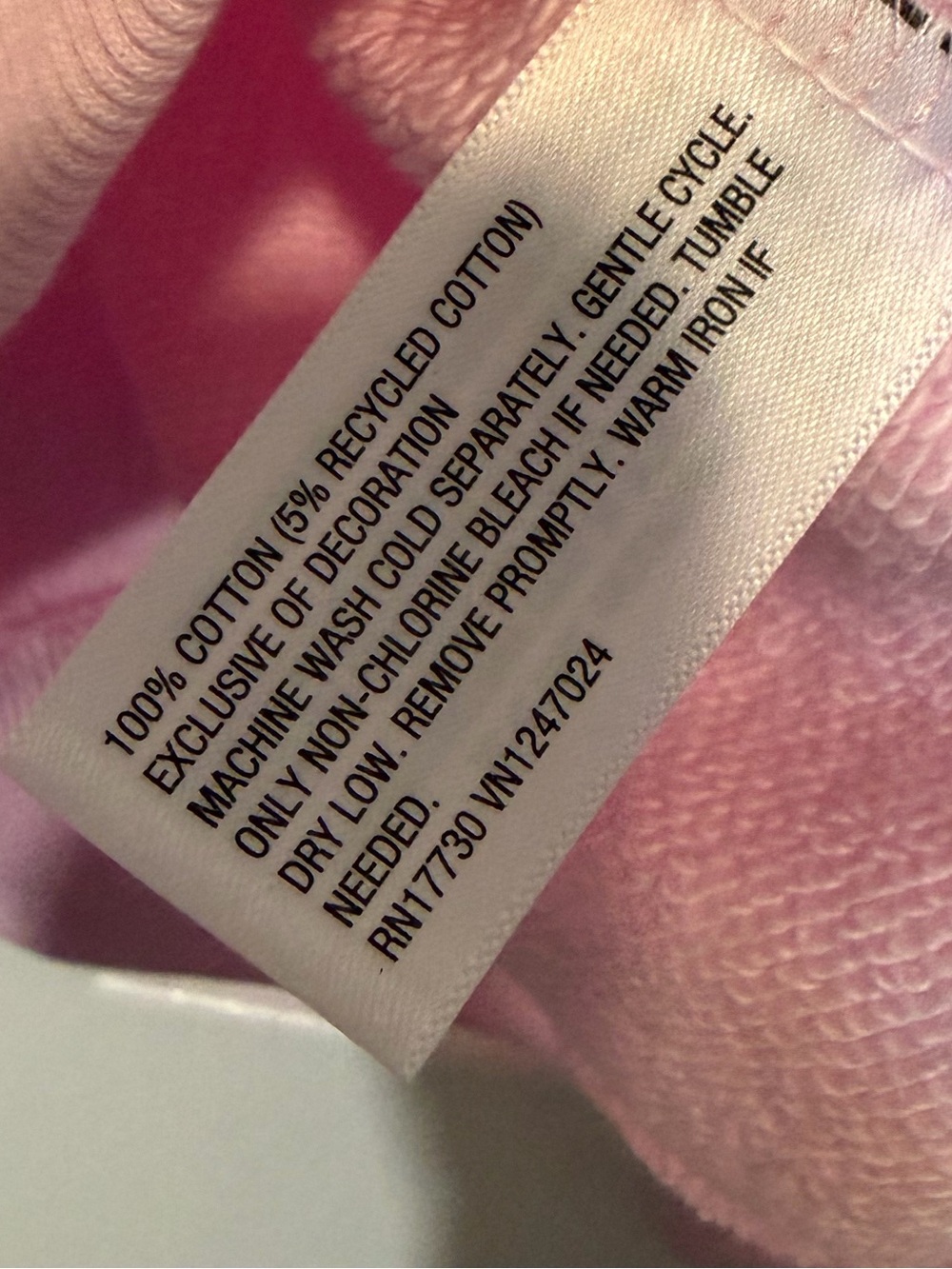 Roller Rabbit x Target Pink Sweatshirt M - Picture 4 of 5